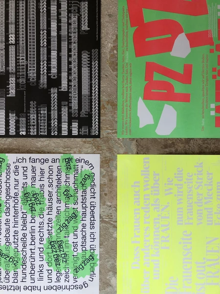 Laute Plakate. Übersetzungswerkstatt und akustische Ausstellung