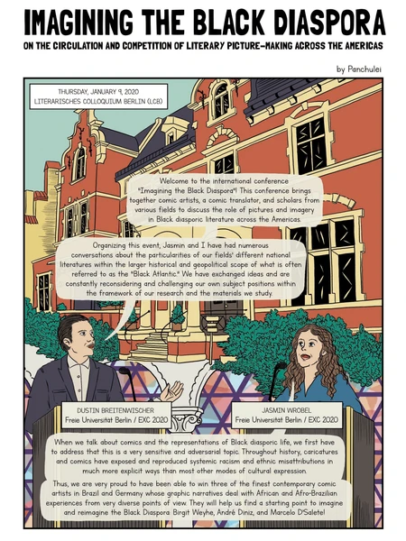Imagining the Black Diaspora: Documentation by Chilean comic artist Panchulei