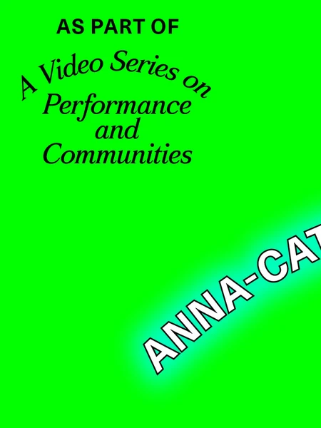 A Video Series on Performance and Communities